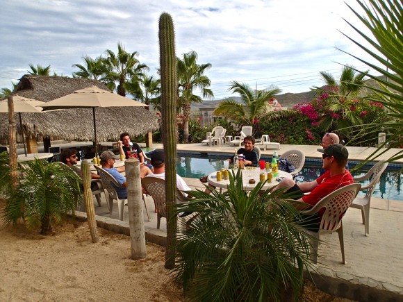 When it seemed to cold and cloudy to go to the beach, sitting by the pool made for a perfect substitute.